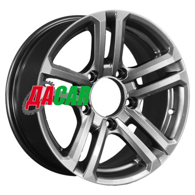 K&K Палладика (КС591М) 7x16/5x139,7 ET5 D98 Дарк платинум