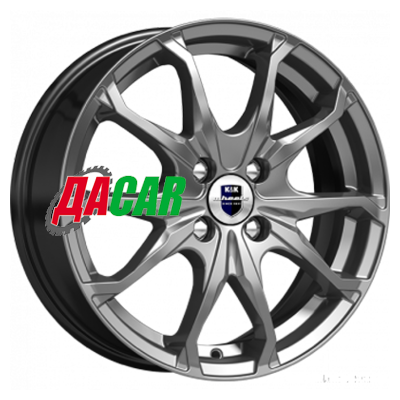 K&K Brent (КС733) 6x16/4x100 ET50 D60,1 Дарк платинум