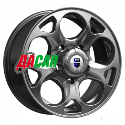K&K Линкс (КС646) 7x16/5x139,7 ET35 D108,5 Дарк платинум