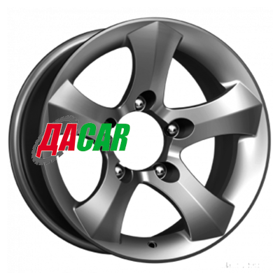 K&K Айсберг (КС662) 8x16/5x139,7 ET-20 D110,1 Дарк платинум