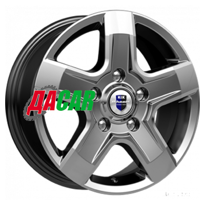 K&K Эллада (КС746) 6,5x16/5x130 ET50 D78,1 Дарк платинум