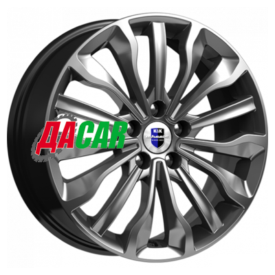 K&K Атакама (КС756) 6,5x17/5x100 ET48 D56,1 Дарк платинум