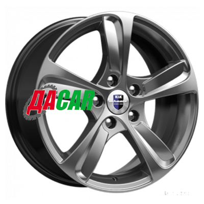K&K Катана (КС722) 7x16/5x120 ET38 D67,1 Дарк платинум
