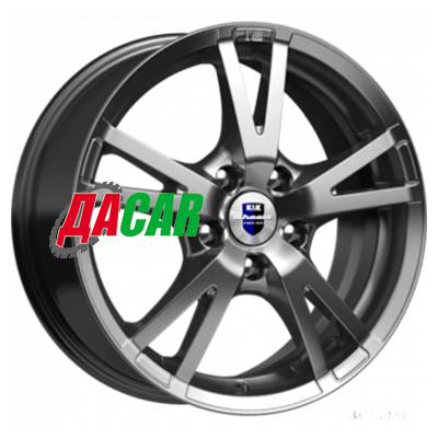 K&K Вольт (КС638) 6,5x16/5x112 ET46 D57,1 Дарк платинум