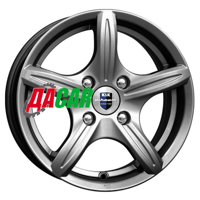 K&K Мирель (КС544) 6x14/4x100 ET25 D67,1 Дарк платинум