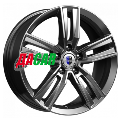 K&K Танаис (КС750) 7x18/5x114,3 ET35 D67,1 Дарк платинум