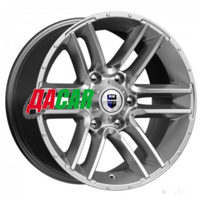 K&K Алгама (КС762) 8x17/6x139,7 ET0 D106,1 Дарк платинум
