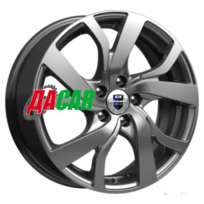 K&K Палермо (КС665) 6,5x16/5x100 ET42 D57,1 Дарк платинум