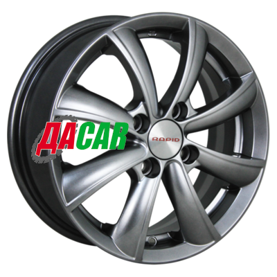 K&K Бриз-оригинал 6x15/4x100 ET37 D60,1 Дарк платинум