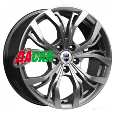 K&K Аламида-оригинал (КС705) 7x17/5x108 ET45 D60,1 Дарк платинум