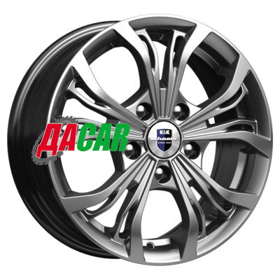 K&K Аламида (КС660) 6,5x16/5x114,3 ET45 D66,1 Дарк платинум