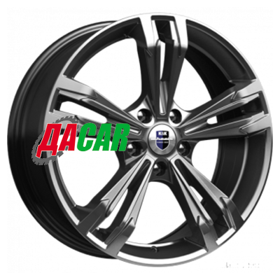 K&K Каррера (КС655) 7x18/5x114,3 ET50 D67,1 Дарк платинум