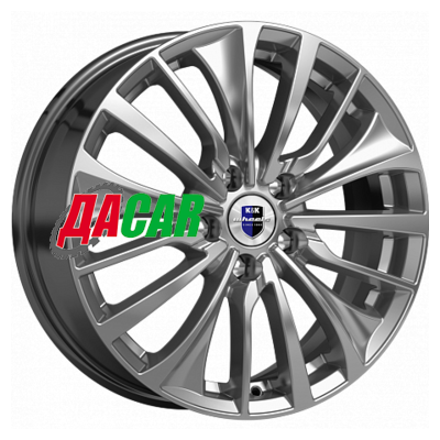 K&K Flanker (КС751) 6,5x17/5x114,3 ET40 D66,1 Дарк платинум брайт