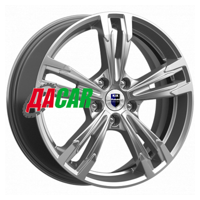 K&K Karrera Light (КС935) 7x18/5x112 ET43 D57,1 Дарк платинум брайт