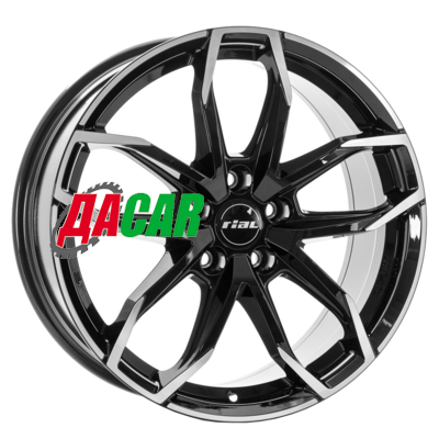 Rial Lucca 6,5x16/4x108 ET20 D65,1 Diamant black front polished