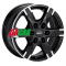 Alutec Titan 7,5x17/6x139,7 ET30 D106,1 Diamant black front polished