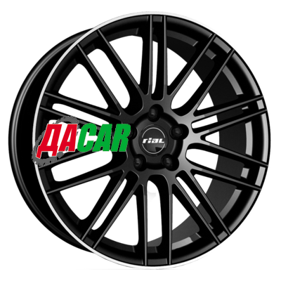 Rial Kibo 8x18/5x108 ET45 D63,4 Diamant black lip polished