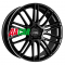 Rial KiboX 9x20/5x112 ET52 D66,5 Diamant black lip polished