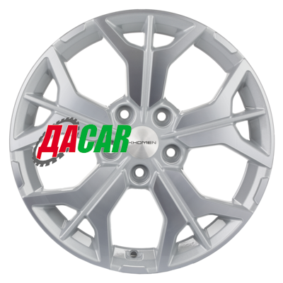 Khomen Wheels KHW1715 (Tiguan) 7x17/5x112 ET40 D57,1 F-Silver-FP