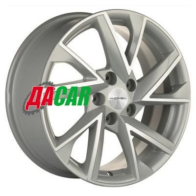 Khomen Wheels KHW1714 (Juke) 7x17/5x114,3 ET47 D66,1 F-Silver-FP