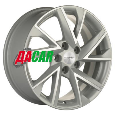 Khomen Wheels KHW1714 (CX-5/Seltos/Optima) 7x17/5x114,3 ET50 D67,1 F-Silver-FP