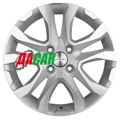 Khomen Wheels KHW1503 (Rio) 6x15/4x100 ET46 D54,1 F-Silver-FP