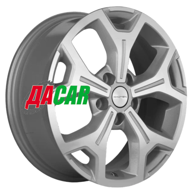 Khomen Wheels KHW1710 (Chery Tiggo 7pro) 6,5x17/5x108 ET33 D60,1 F-Silver-FP