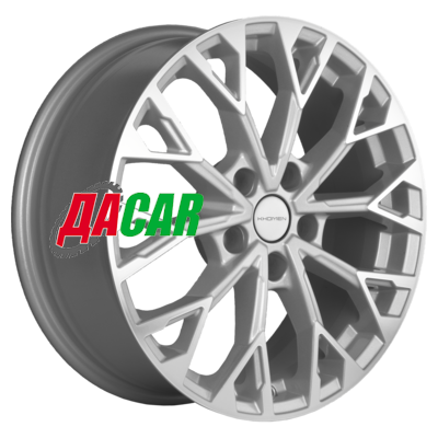 Khomen Wheels KHW1718 (CX-5/i40/Changan CS75FL/Besturn X80) 7x17/5x114,3 ET45 D67,1 F-Silver-FP