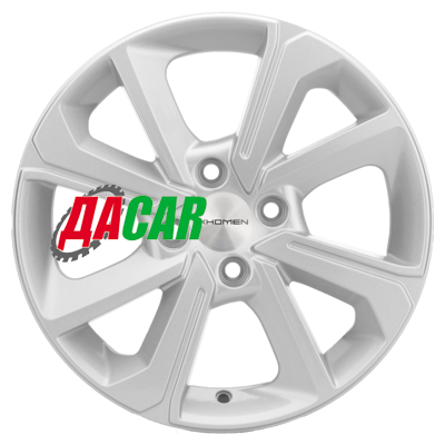 Khomen Wheels KHW1501 (Rio I) 6x15/4x100 ET48 D54,1 F-Silver