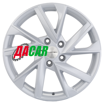 Khomen Wheels KHW1714 (Audi A4) 7x17/5x112 ET49 D66,6 F-Silver