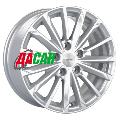 Khomen Wheels KHW1611 (Ceed/Cerato/i30) 6,5x16/5x114,3 ET50 D67,1 F-Silver