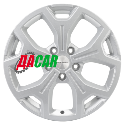 Khomen Wheels KHW1710 (Focus) 6,5x17/5x108 ET50 D63,3 F-Silver