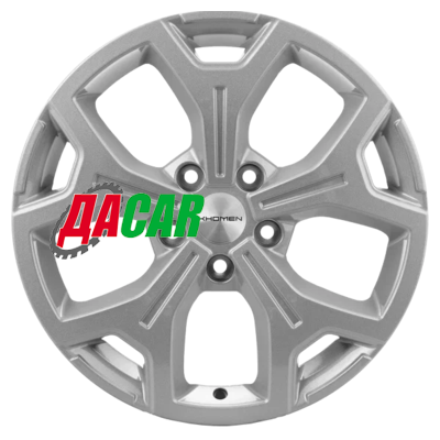 Khomen Wheels KHW1710 (Chery tigo 7pro) 6,5x17/5x108 ET33 D60,1 F-Silver