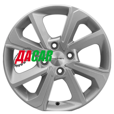 Khomen Wheels KHW1501 (Rio II) 6x15/4x100 ET46 D54,1 F-Silver