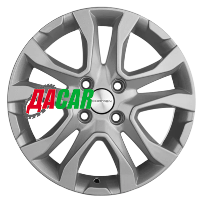 Khomen Wheels KHW1503 (XRay) 6x15/4x100 ET40 D60,1 F-Silver