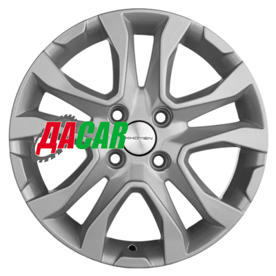 Khomen Wheels KHW1503 (Rio) 6x15/4x100 ET46 D54,1 F-Silver