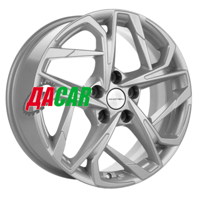 Khomen Wheels KHW1716 (Jac/Москвич 3) 7x17/5x108 ET40 D54,1 F-Silver
