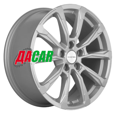 Khomen Wheels KHW1808 (Geely Coolray) 7,5x18/5x114,3 ET53 D54,1 F-Silver