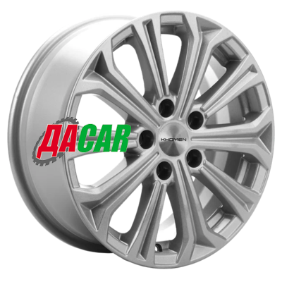Khomen Wheels KHW1610 (Fluence) 6,5x16/5x114,3 ET47 D66,1 F-Silver