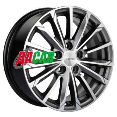 Khomen Wheels KHW1611 (Mazda 3) 6,5x16/5x114,3 ET45 D67,1 G-Silver-FP
