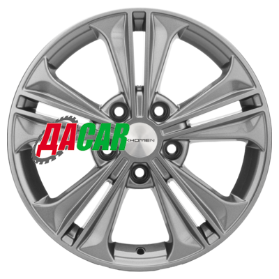 Khomen Wheels KHW1603 (Creta/Seltos) 6x16/5x114,3 ET43 D67,1 G-Silver