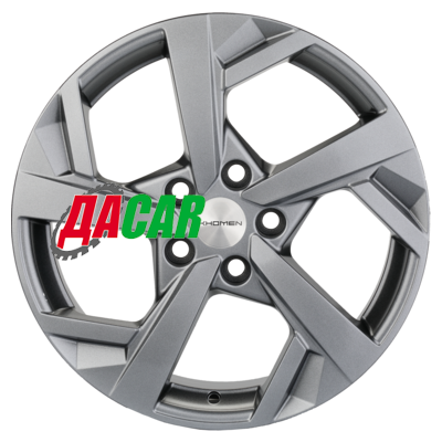 Khomen Wheels KHW1712 (Changan/Geely/Lexus/Toyota) 7x17/5x114,3 ET45 D60,1 G-Silver