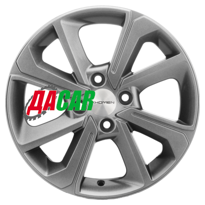 Khomen Wheels KHW1501 (Rio II) 6x15/4x100 ET46 D54,1 G-Silver