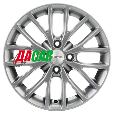Khomen Wheels KHW1506 (Rio I) 6x15/4x100 ET48 D54,1 G-Silver