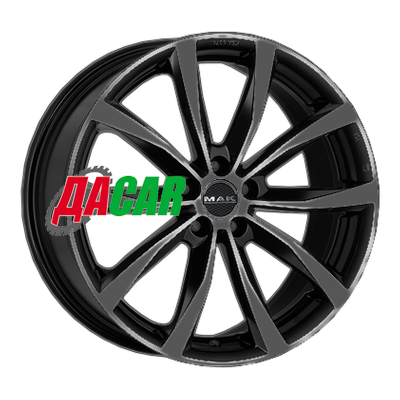 MAK Wolf 7x17/5x112 ET40 D57,1 Gloss Black