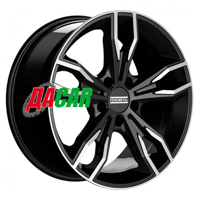 Fondmetal Alke 8,5x20/5x112 ET25 D66,5 Gloss Black Machined