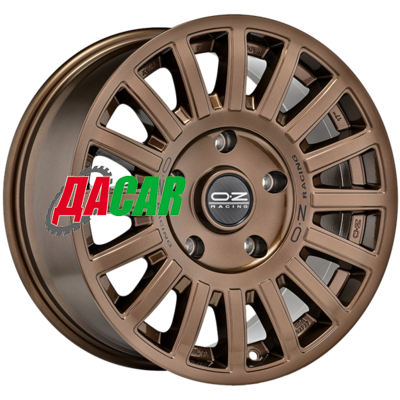 OZ Rally Raid 8x17/6x139,7 ET35 D106,1 Gloss Bronze Black Lettering