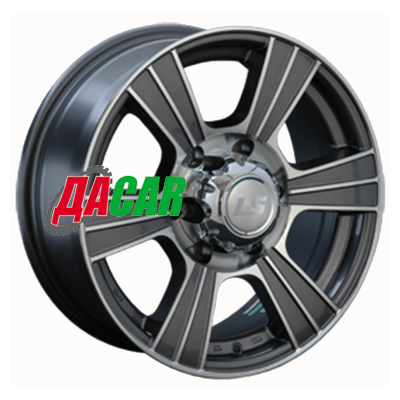 LS 160 7x16/6x139,7 ET10 D107,1 GMF (конус, Колпак+лого)