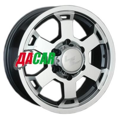 LS 326 7x16/5x139,7 ET35 D98,5 GMF (Колпак+лого)