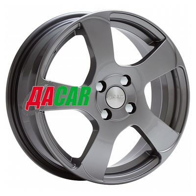 Скад Акула 6x16/4x100 ET45 D60,1 графит